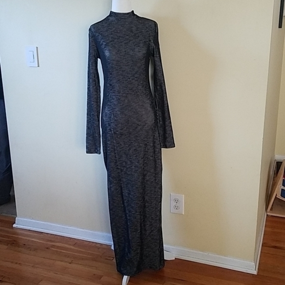 MUSTARD SEED LONG SLEEVED MAXI DRESS‎
